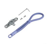 Wodsty Bracelet de télécommande réglable avec adaptateur 1/4 pour DJI RC/RC2, sangle en métal silicone pour randonnée, camping, violet foncé (violet grisâtre)