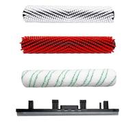 Wodsty Brosse à rouleau principale 300 mm pour Karcher Br 30/4C, brosse de réaction + raclette compatible avec 4.762-453.0 4.762-005.0, pour sols carrelés St Cement Terrazzo