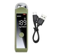 Wodsty Brtalyzer professionnel avec disjoncteur numérique LED, testeur d'alcool automatique avec batterie Rhargble pour une détermination rapide de la conduite en état d'ébriété