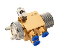 Wodsty Buse de pulvérisation automatique A-100 pour peinture sous blister, buse en acier inoxydable 08-20 mm, pression d'air réglable 25-30 bar, pour la formation sous vide et la soudure à la vague