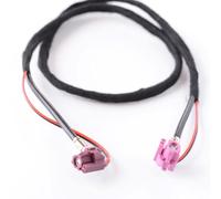 Wodsty Câble vidéo Lvds Line 12 V pour BMW NBT pour EVO, câble de connexion disay, 80 cm noir ABS, compatible avec BMW Nbt pour hôte Evo