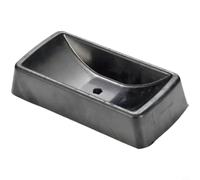 Wodsty Cale de roue en caoutchouc nitrile pour stabilisateur de caravane | Caoutchouc nitrile, ouverture de drainage empêche la formation de rouille, convient aux supports de remorque standard
