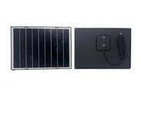 Wodsty Caméras de sécurité à panneau solaire 7 W, port USB et extérieur étanche avec chargeur