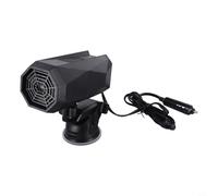 Wodsty Chauffage et dégivreur portable 12 V 150 W avec support de pare-brise, désembuage rapide pour voitures, camions et taxis