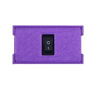 Wodsty Connecteur de commutateur RJ11 pour télécopieur ADSL, boîtier ABS violet avec manuel pour contrôler la sonnerie et Internet