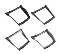 Wodsty Console centrale avec porte-gobelet E70 X6 E71 aspect carbone | Couvercle de porte-gobelet en ABS noir pour Mercedes-Benz X6 E71 E72 (2008-2014) - Intérieur
