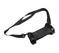 Wodsty Coque de protection en silicone pour haut-parleur JBL Flip6, pochette flexible avec poignée, protection contre les chocs pour le sport pour les loisirs, (Is black)
