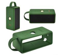 Wodsty Coque de protection en silicone pour haut-parleur Marshall Emberton III, coque souple résistante aux chocs avec découpes précises, résistante aux rayures, étanche, accessoire de coque (vert)