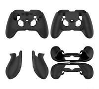 Wodsty Coque de protection en silicone pour manette SCUF VALOR PRO - Anti-chocs et anti-poussière - Légère - Orange (noir)
