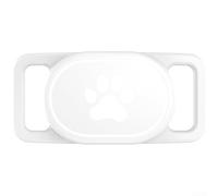 Wodsty Coque de protection en silicone pour Xiaomi Smart Tag - Anti-chocs - Anti-rayures - Étanche - Couverture complète - Anti-perte - Noir - Blanc - Bleu foncé - 75 x 35 mm (B)