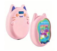 Wodsty Coque en silicone pour Tamagotchi pour uni 2023, étui de protection robuste pour appareil de jeu interactif, sac portable rose ou bleu (rose)