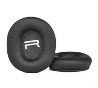 Wodsty Coussinets d'oreille de rechange pour Plantronics RIG 300 Pro-HX, cuir protéiné de haute qualité, rembourrage doux pour casques de jeu, avec repose-tête (A)