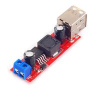 Wodsty DC 6V-40V à 5V 3A Dual USB Step-Down Converter Module pour voiture, camion, bateau, et systèmes 12V/24V