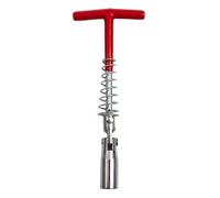 Wodsty Douille double 16/21 mm pour enlever et installer des étincelles 22 cm/32 cm Outil automobile avec acier au chrome vanadium pour l'entretien de voiture et moto