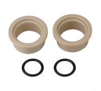 Wodsty Ensemble de bagues d'amortisseur arrière de vélo compatible avec Fox pour RockSHOX, diamètre intérieur de 12 mm, entretoises en matériau composite, joints inclus