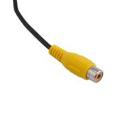 Wodsty Faisceau de caméra de recul 4 broches vers convertisseur 86 RX300 | Câble adaptateur caméra de recul (4 broches) pour RX300 Noir