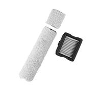 Wodsty Filter Er Reacement Kit pour Eureka New630 Wet & Dry Uum Clner - Comprend 1 brosse rouleau + 1 filtre non tissé, poils en laine douce de densité H, fonctionnement silencieux et respectueux du