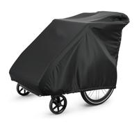 Wodsty Housse imperméable pour remorque de vélo 140 x 84 x 99 cm, tissu Oxford 210D pour porte-enfants et animaux de compagnie, pour modèles Qeridoo Burley Thule