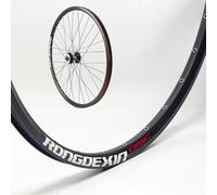 Wodsty Jante en aluminium 26" double couche pour frein à disque VTT | Jante de VTT 26" à double chambre pour freins à disque 24/28/32/36 trous en alliage d'aluminium compatible avec pneus