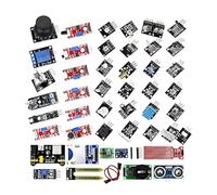 Wodsty Kit de capteur Pi 45 en 1, composants d'apprentissage électronique | Kit de module de capteur 45 en 1, kit de démarrage pour bricoleurs et étudiants