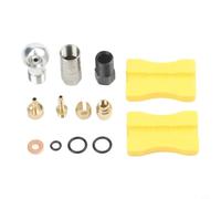 Wodsty Kit de connecteurs banjo en métal pour BH90 pour freins hydrauliques SRAM Hope, ensemble de fixation de bouchon de piston à vis olive pour réparation de vélo de route argenté (pour SRAM A)