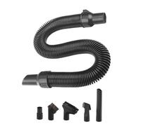 Wodsty Kit de raccordement de tuyau Uum pour modèles Dewalt Dcv580 et Dcv581H - Assemblage 6 tartes avec aspiration longue plate HD, brosse en crin de cheval et adaptateur (pour 5140128-68)