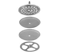 Wodsty Kit de réaction de filtre à piston en acier inoxydable compatible avec 350 ml, 600 ml, 1000 ml | Comprend une maille en spirale Ate et Cross Ate pour une performance optimale de brassage du