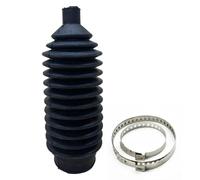 Wodsty Kit de réparation de manchons de direction assistée en silicone noir | Kit de manchette et soufflet de pignon en silicone pour direction assistée, noir