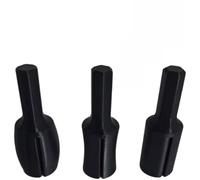 Wodsty Kit de tête de disque de ponçage convexe de 6 cm pour perceuse électrique, disque abrasif en plastique