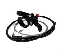 Wodsty Levier de télécommande pour fourche de vélo Suntour Raidon XCM NCX, construction en métal ABS, 22,2 mm de diamètre, noir (A)