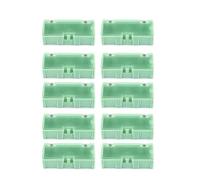 Wodsty Lot de 10 boîtes de rangement en plastique pour composants électroniques SMD SMT, 75 x 31,5 x 21,5 mm, avec compartiments et côtés emboîtables