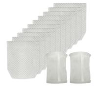 Wodsty Lot de 10 filtres et 2 pré-filtres pour aspirateur Makita XLC02ZB/XLC02ZW/XLC02RB1W et LC01, lavable et réutilisable, remplacement facile à installer pour T-03193/443060-3