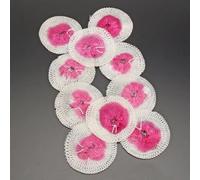 Wodsty Lot de 10 housses de cheminée en gaze de coton pour lanternes à pétrole et au kérosène 6,5 cm et 8,5 cm de diamètre - Pièces de rechange pour lampes de camping et d'urgence