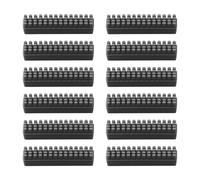 Wodsty Lot de 12 brosses de nettoyage en silicone pour imprimante 3D Bambu Lab A1, accessoire haute température pour PLA, PETG, ABS, TPU