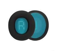 Wodsty Lot de 2 coussinets en mousse à mémoire de forme pour casque | pour 2 pièces de coussinets d'oreille en soie glacée pour casque Skullcandy SLYR PRO Coussinets d'oreille de rechange en soie