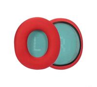 Wodsty Lot de 2 coussinets en mousse à mémoire de forme pour casque | pour 2 pièces de coussinets d'oreille en soie glacée pour casque Skullcandy SLYR PRO Coussinets d'oreille de rechange en soie