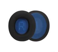 Wodsty Lot de 2 coussinets en mousse à mémoire de forme pour casque | pour 2 pièces de coussinets d'oreille en soie glacée pour casque Skullcandy SLYR PRO Coussinets d'oreille de rechange en soie