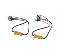 Wodsty Lot de 2 décodeurs Canbus Ba15S 1156 avec résistances de charge de 50 W pour résoudre les messages des ampoules LED dans les véhicules