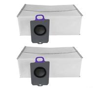 Wodsty Lot de 2 sacs à poussière pour Narwal pour FREO Z Ultra, Z10, Z10 Ultra, X10 Pro, sacs de rechange en tissu léger
