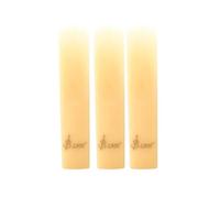 Wodsty Lot de 3 anches synthétiques pour saxophone alto ténor soprano et clarinette, construction en résine et plastique cohérente pour une performance et une utilisation durable