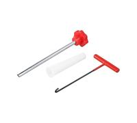 Wodsty Lot de 3 outils de changement de valve de pneu, outil de remplacement rapide en alliage d'acier pour la plupart des trous de jante de 1,2 cm, outil manuel d'entretien des pneus gain de temps