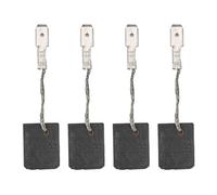 Wodsty Lot de 4 balais de charbon pour meuleuse d'angle Metabo WEP 15-150, numéro de pièce 316055220, 6 x 12,5 x 15,3 mm