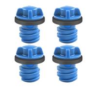 Wodsty Lot de 4 bondes de rechange avec raccord de tuyau pour Yeti Roadie Tundra et refroidisseurs de réservoir pour Rtic - Étanches - Rouge, bleu, noir, orange