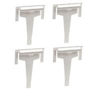 Wodsty Lot de 4 clips de vidange DA61-06796A pour réfrigérateur RB195ABWP RF217ABWPXAA, clip de drainage d'évaporateur en aluminium pour éviter l'accumulation de glace, 10 x 10 x 4 cm