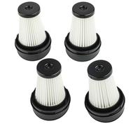 Wodsty Lot de 4 filtres à air de rechange pour aspirateur Domo DO215SV DO217SV sans fil pour aspirateur, pour les personnes souffrant de filtres plissés plats, filtration de la poussière durable