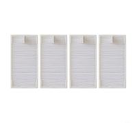 Wodsty Lot de 4 filtres HEPA de rechange pour aspirateur Eureka E20 et Evo Plus, pour modèles Eureka, papier filtre en plastique, blanc