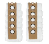 Wodsty Lot de 4 sacs d'aspirateur de rechange pour MEDION X20 SW+ MD 11415 et X21 SW+ MD 11500, filtration 5 couches, tissu non tissé