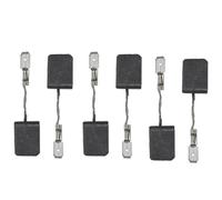 Wodsty Lot de 6 balais de charbon pour Metabo 316055220, pour meuleuse d'angle WEP 15-150, 6 x 12,5 x 15,3 mm