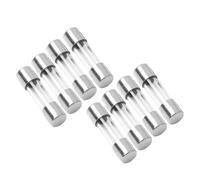 Wodsty Lot de 8 grilles à granulés à fusion rapide 5 A 250 V, pour PitBoss, pour Z-Grills - Corps en verre 5 x 20 mm pour fusible de rechange pour barbecue extérieur