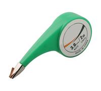 Wodsty Mèche à dessouder pour tresse à dessouder, longueur 2 m, largeur 1,5 mm-3,5 mm, fil de cuivre avec pointe en acier inoxydable et roulette pour réparation électronique